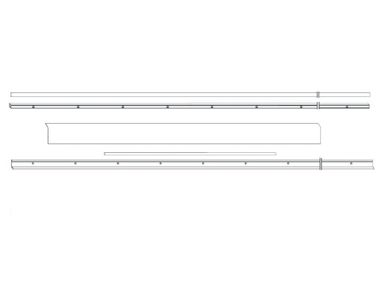 Набор профилей PSK COMFORT GR.160/346 RAL8022 в Самаре Набор профилей PSK COMFORT GR.160/346 RAL8022 в Самаре