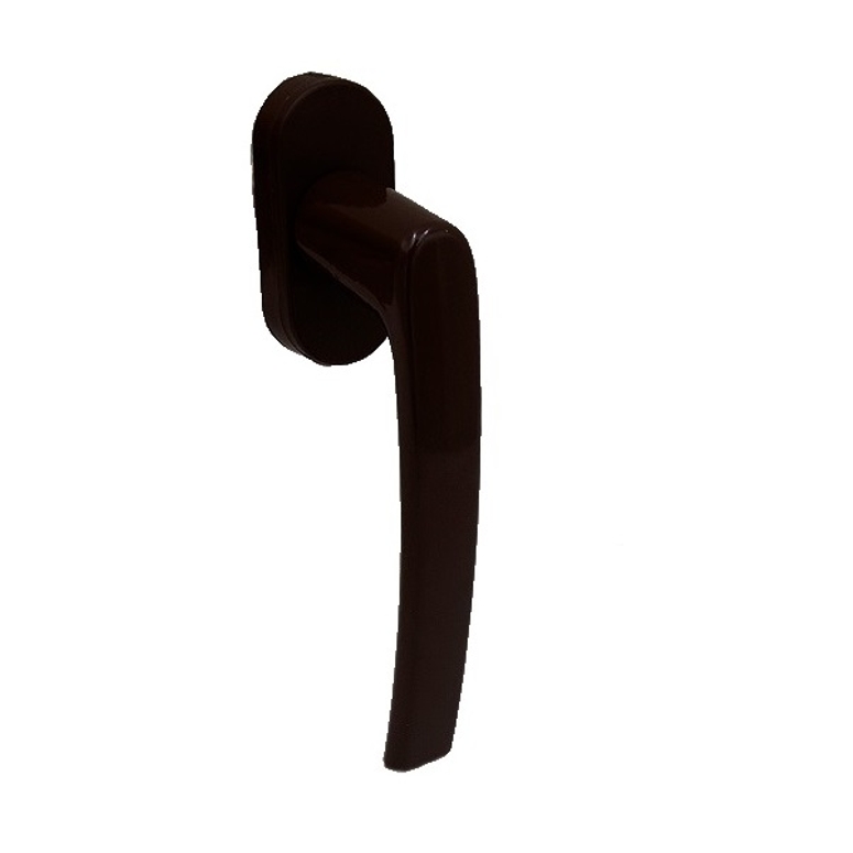 Ручка оконная Globe 35/10 RAL8022 в Самаре