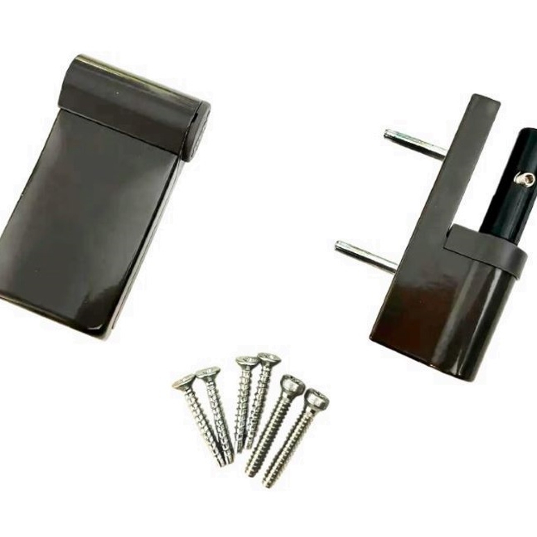 Петля дверная DH-V.2 (02) коричневая RAL8019 в Новосибирске