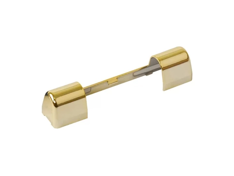 Накладка декоративная S золото глянец (100шт) в Новосибирске Накладка декоративная S золото глянец (100шт) в Новосибирске