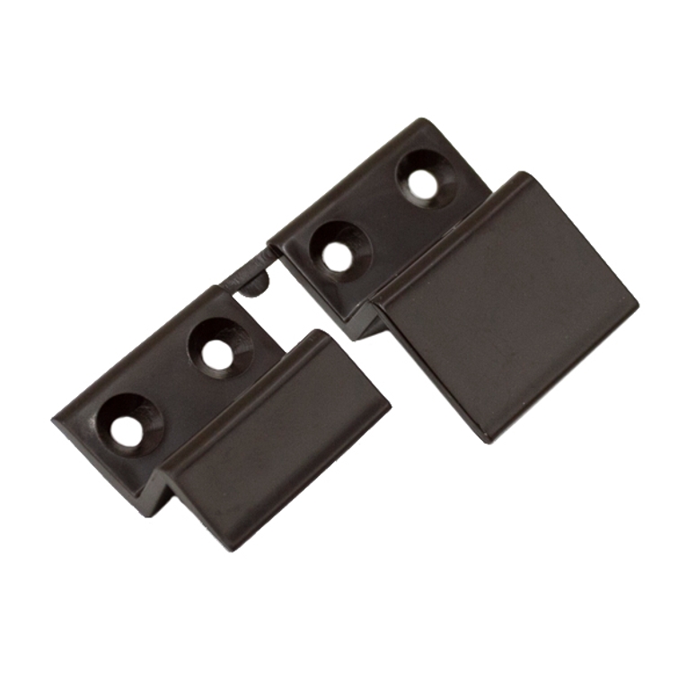 Деталь крепления "верх-низ" ПВХ коричневая в Москве_Изображение_1