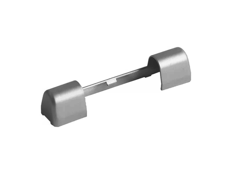 Накладка декоративная S титан матовый светлый в Новосибирске Накладка декоративная S титан матовый светлый в Новосибирске