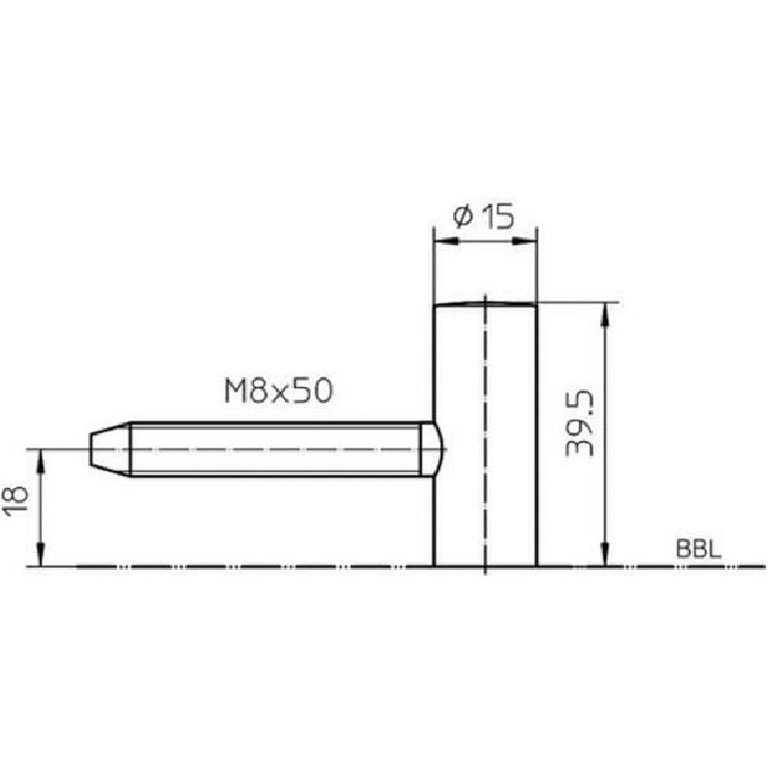 Часть створчатая VARIANT V0020 никелированная SIMONSWERK в Санкт-Петербурге_Изображение_2