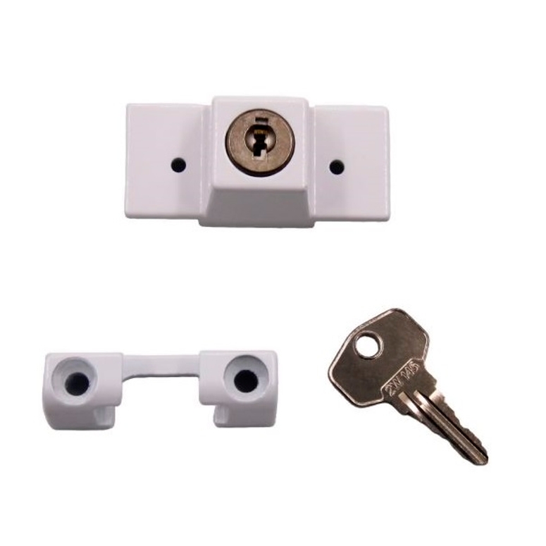 Ограничитель поворота с цилиндром 2 W 145 белый в Санкт-Петербурге