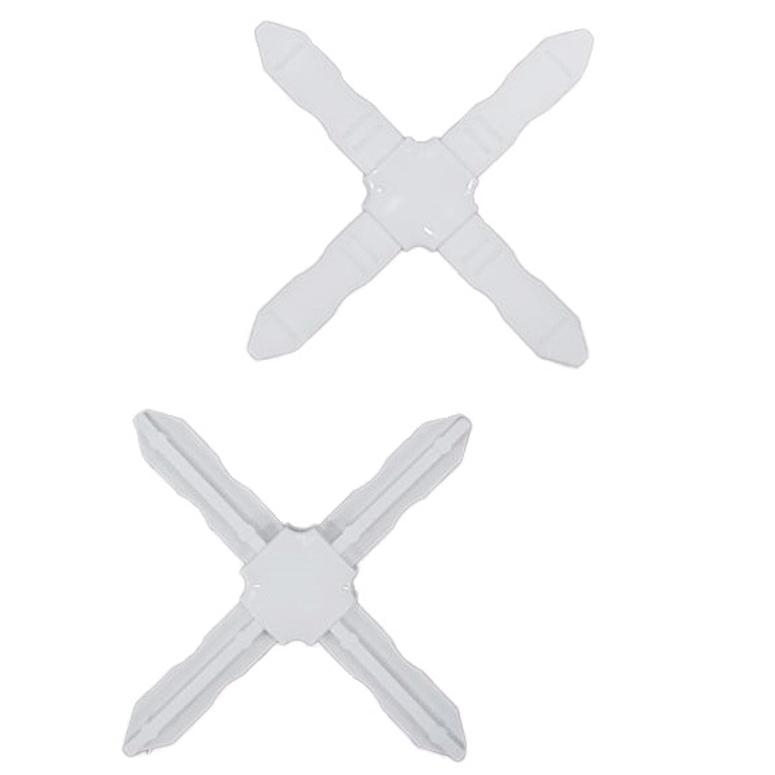 Центральный крест 5,5х7,5мм белый NY в Новосибирске