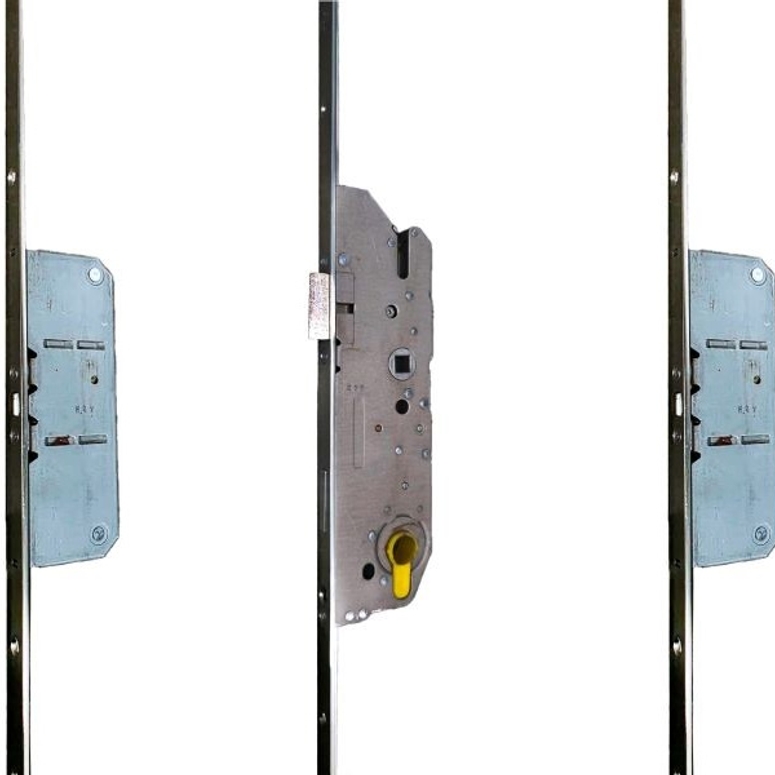 Замок многозапорный 855GL PZ 30/92/8 тип8 16х2170мм серебро FUHR в Новосибирске