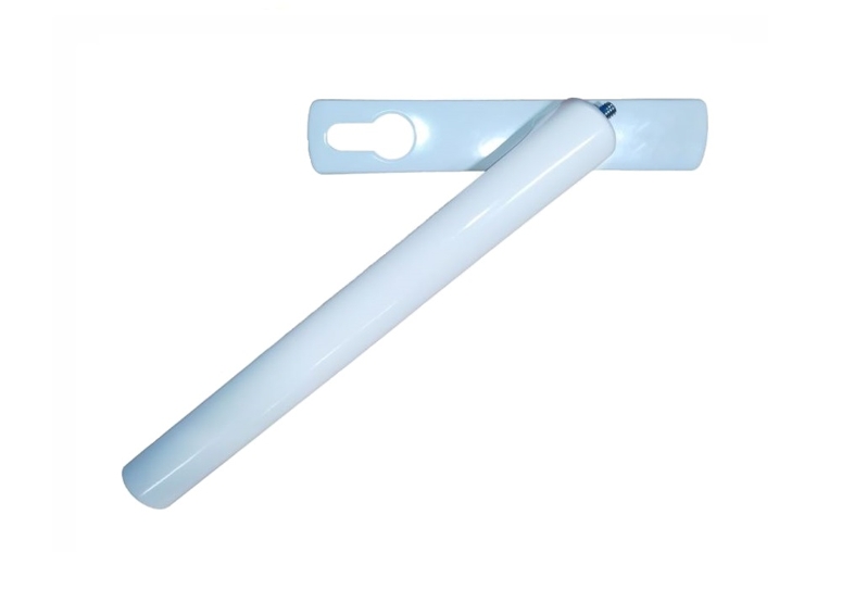 Ручка внешняя плоская PSK200Z PZ RAL9003 в Санкт-Петербурге Ручка внешняя плоская PSK200Z PZ RAL9003 в Санкт-Петербурге