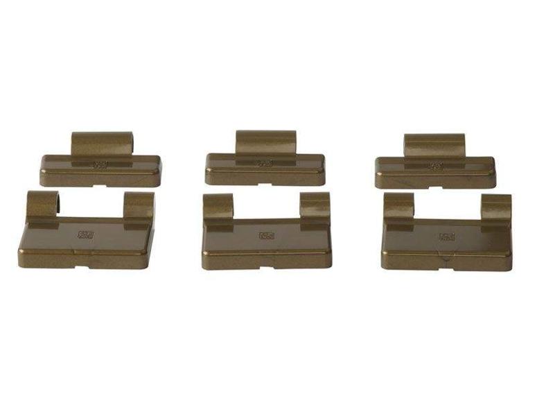 Набор накладок к петле FS 17/38 средняя бронза в Самаре Набор накладок к петле FS 17/38 средняя бронза в Самаре