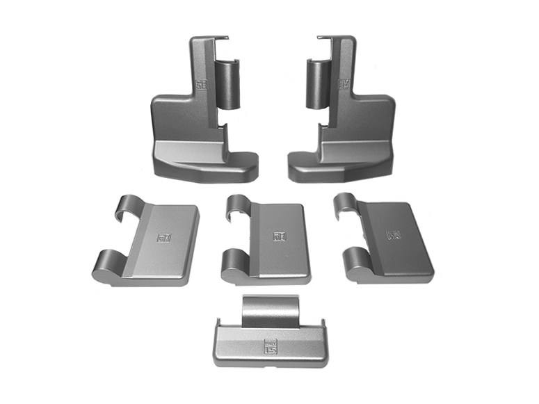 Набор накладок к тележке D-FS серебро в Самаре Набор накладок к тележке D-FS серебро в Самаре