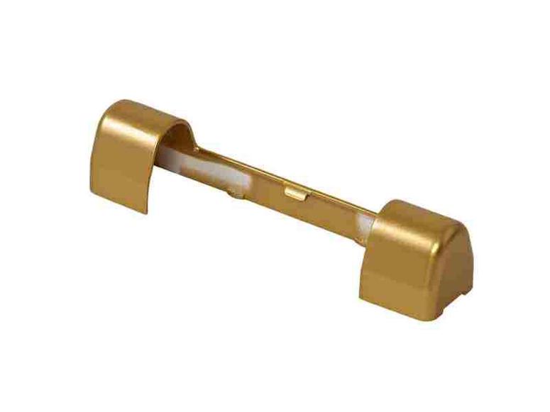 Накладка декоративная S золото матовое F3 в Новосибирске Накладка декоративная S золото матовое F3 в Новосибирске