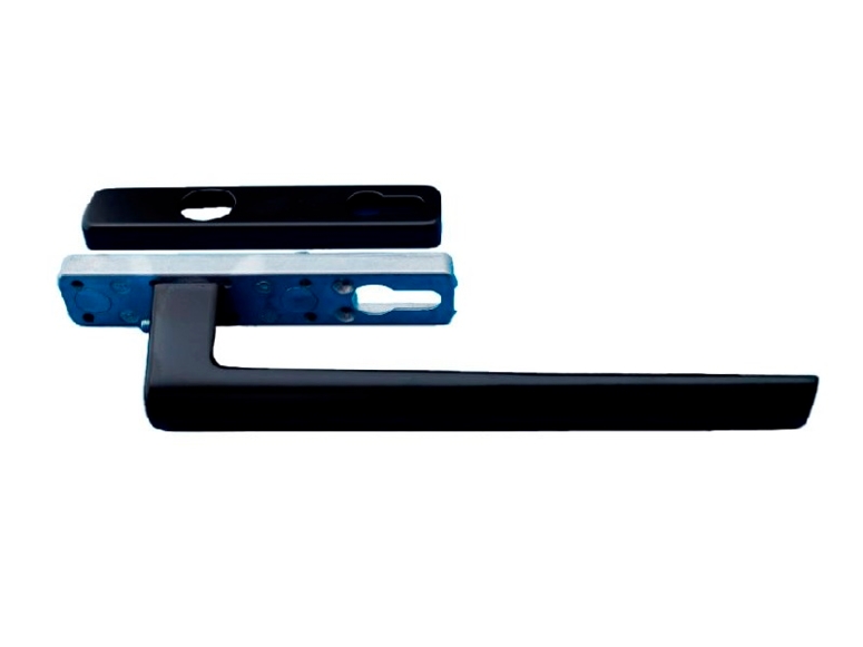 Комплект ручки HS 300 PZ внешний RAL8022 в Самаре Комплект ручки HS 300 PZ внешний RAL8022 в Самаре