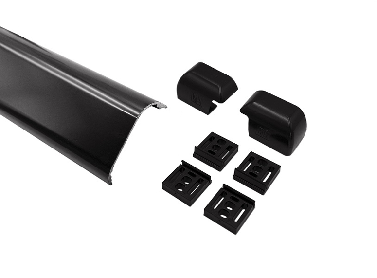 Комплект накладок PSK160 GR.107 RAL8022 в Самаре Комплект накладок PSK160 GR.107 RAL8022 в Самаре