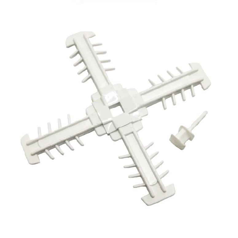 Центральный крест 8х18мм антивибрационный белый (420шт) в Санкт-Петербурге
