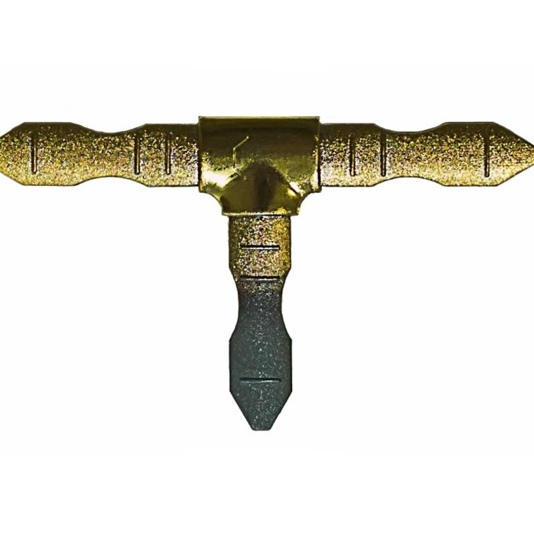 Соединение T-обр 5,5х7,5мм золото NY в Новосибирске