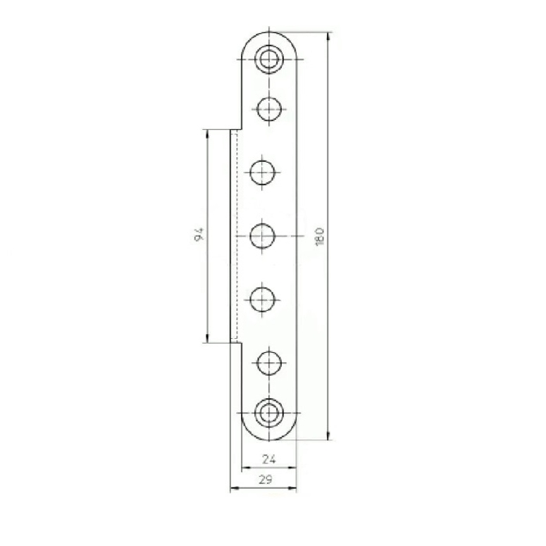 Уголок декоративный VX 7560 KK золото SIMONSWERK в Самаре_Изображение_2
