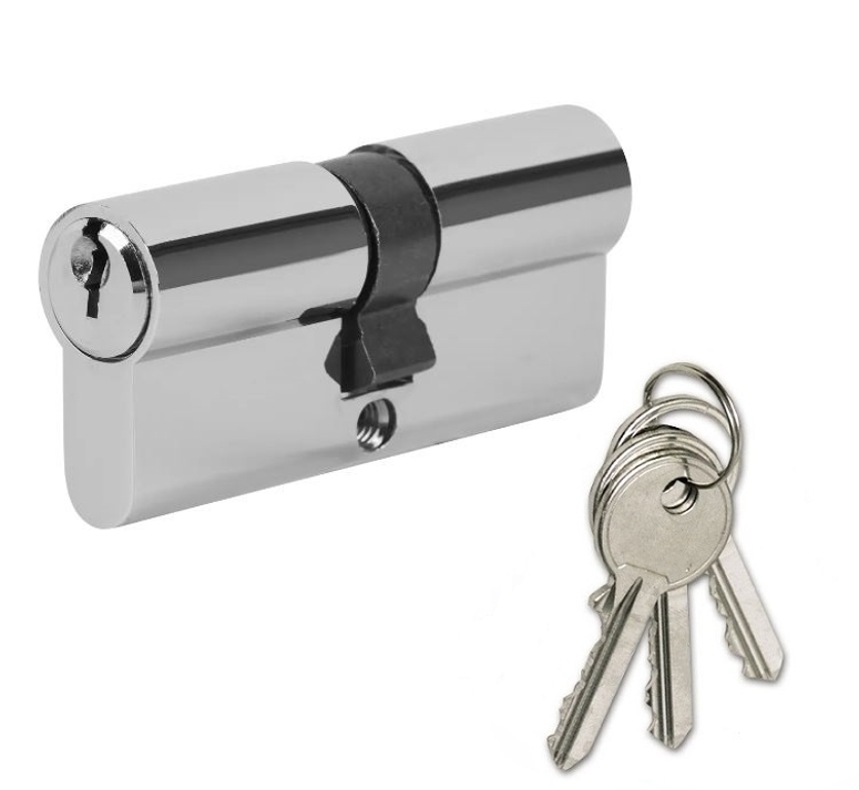 Евроцилиндр 90(40х50) никель RED LINE в Новосибирске Евроцилиндр 90(40х50) никель RED LINE в Новосибирске