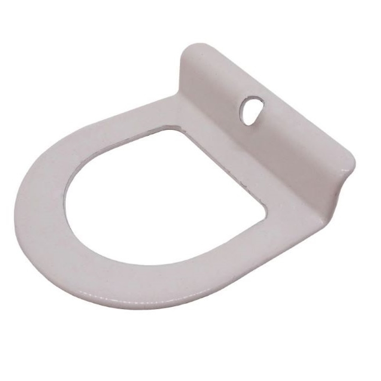 Ручка для москитной сетки с круглым отверстием ПВХ белая в Новосибирске