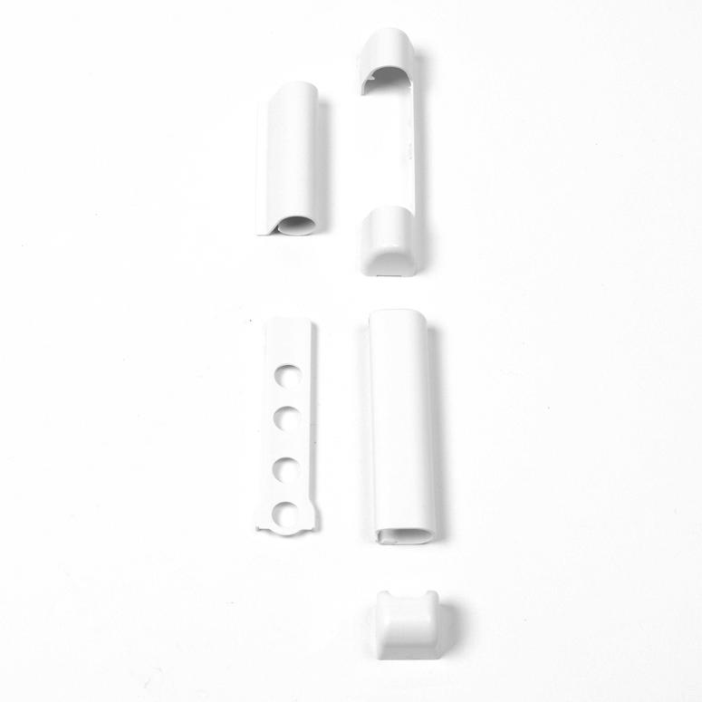 Комплект декоративных накладок Titan AF белый RAL9003 в Самаре Комплект декоративных накладок Titan AF белый RAL9003 в Самаре