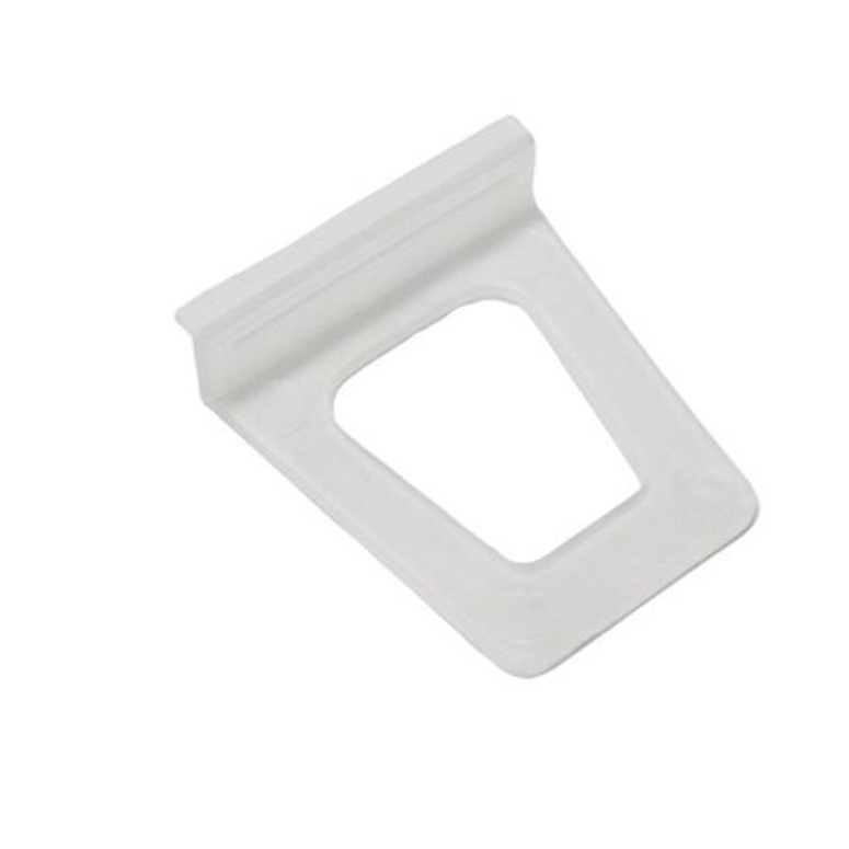 Ручка для москитной сетки трапециевидная металлическая белая в Новосибирске