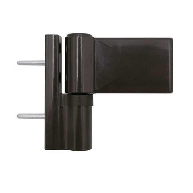 Петля дверная AT DHV наплав 15.0-20.0мм вес 140кг коричневый RAL8019 STROXX в Казани_Изображение_3