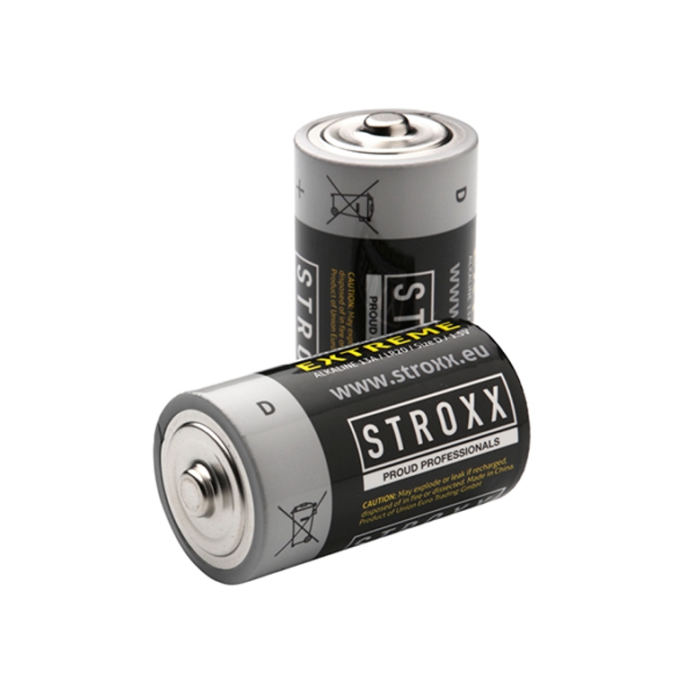 Батарея алкалиновая щелочная D/LR20/13A 2шт в блистере STROXX_002