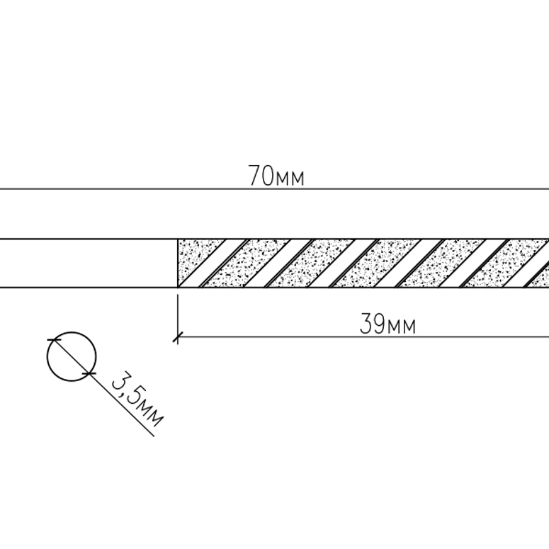 Сверло спиральное DIN 338 HSS 3.5мм BLAUGELB в Москве_Изображение_2