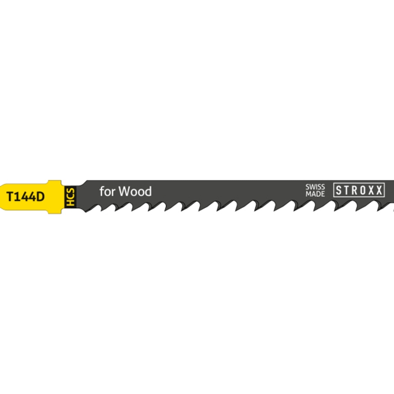 Полотно лобзика для дерева T144D 5-50мм (25 шт) STROXX в Москве_Изображение_2
