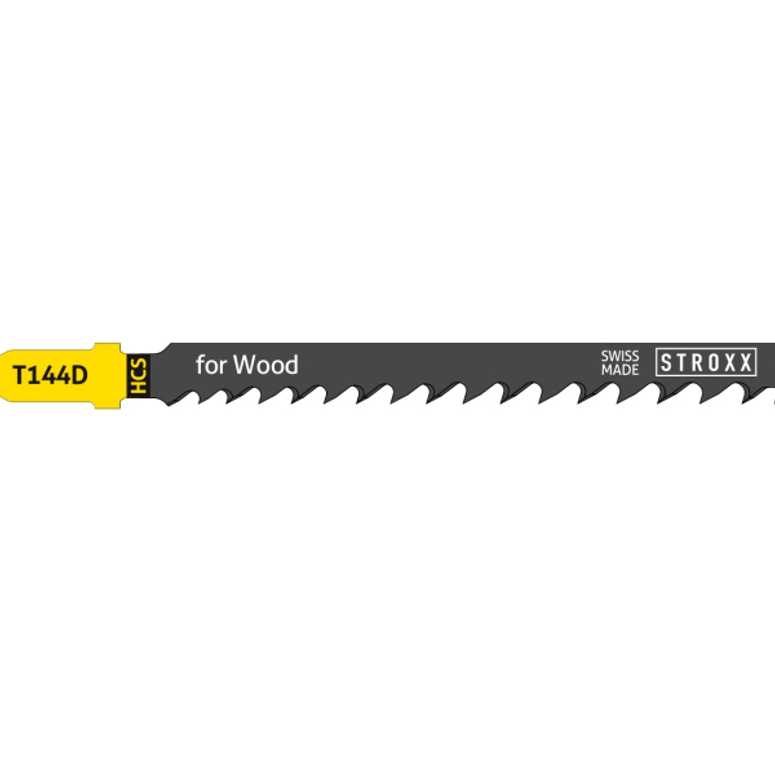 Полотно лобзика для дерева T144D 5-50мм (5 шт) STROXX в Москве_Изображение_2