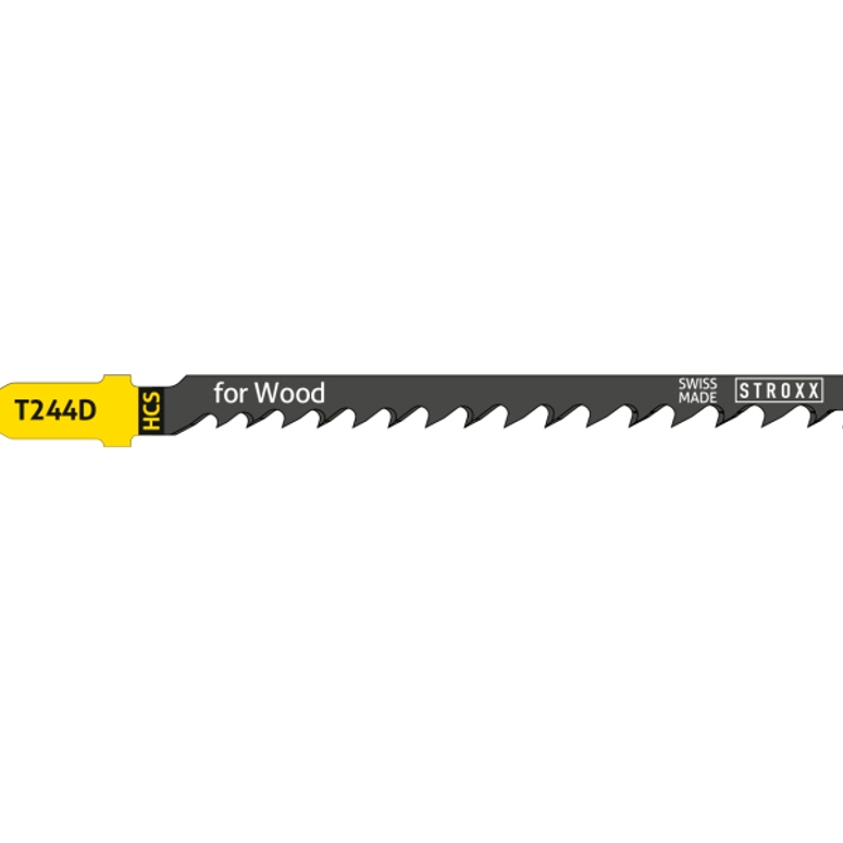 Полотно лобзика для дерева T244D 5-50мм (5 шт) STROXX в Казани_Изображение_2