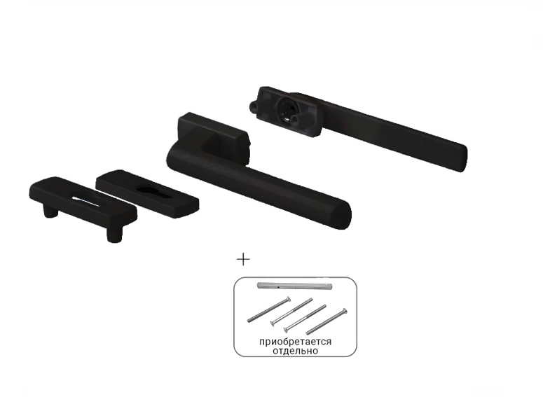 Комплект ручки PSK PZ RAL9005 в Самаре Комплект ручки PSK PZ RAL9005 в Самаре