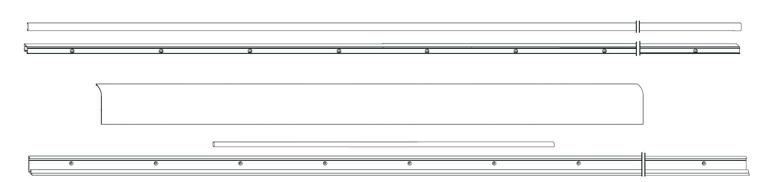 Набор профилей PSK COMFORT GR.200/426 RAL9005 в Самаре Набор профилей PSK COMFORT GR.200/426 RAL9005 в Самаре