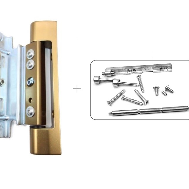 Петля дверная роллерная RONDA профиль №10 бронза F4 в Новосибирске