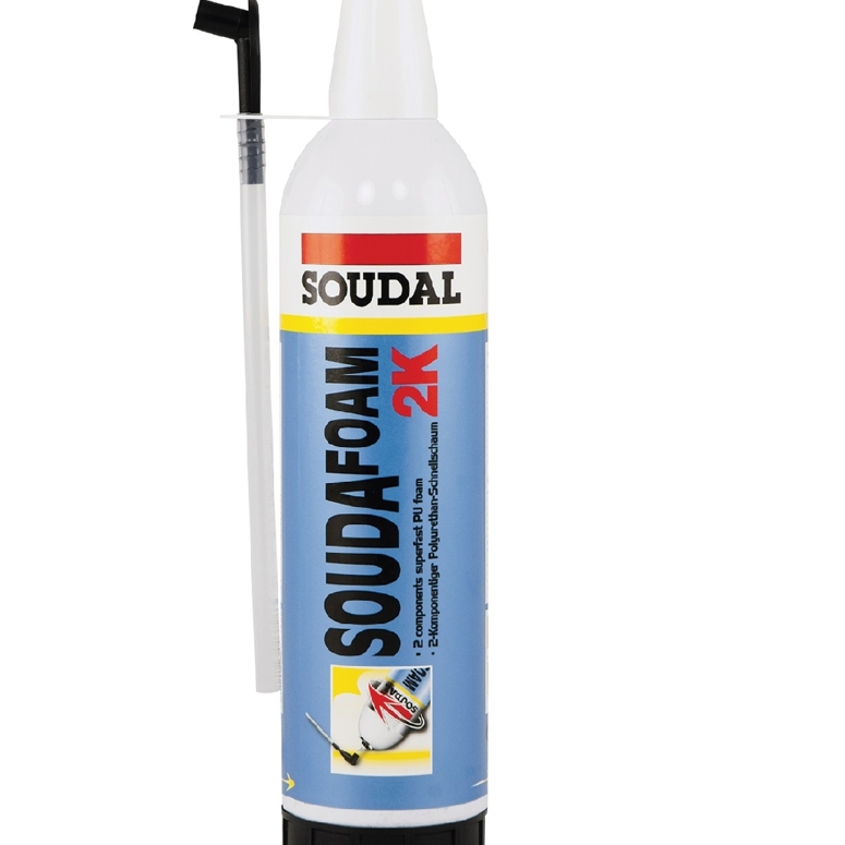 Пена двухкомпонентная 12х400мл SOUDAL SOUDAFOAM 2К в Казани_Изображение_1