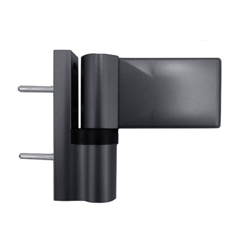 Петля дверная AT DHV наплав 15.0-20.0мм вес 140кг графит RAL7024 STROXX в Москве_Изображение_3