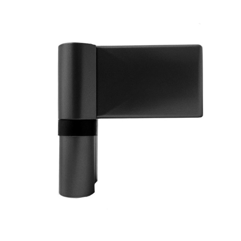 Петля дверная AT DHV наплав 15.0-20.0мм вес 140кг черный RAL9005 STROXX в Казани_Изображение_2