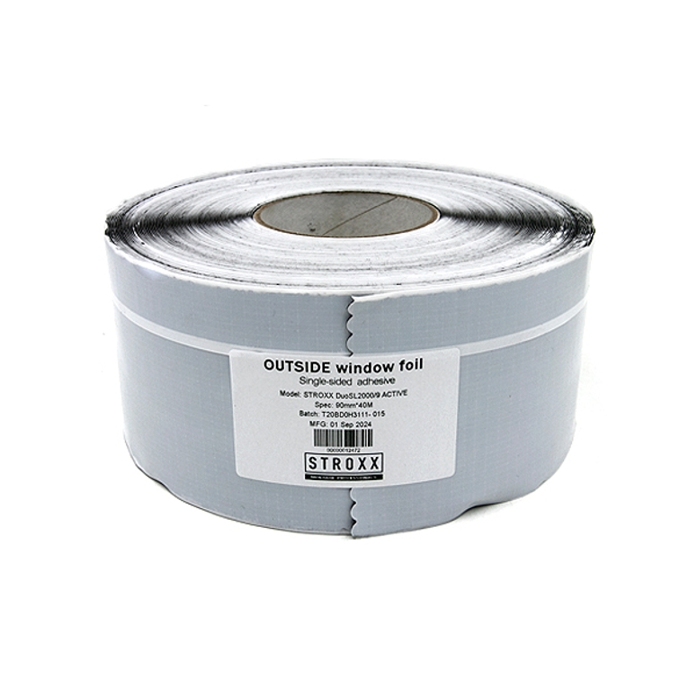 Лента DuoSl 2000/9 ACTIVE полноклеевая внешняя ширина 90мм рулон 40м черная STROXX EU в Москве_Изображение_3