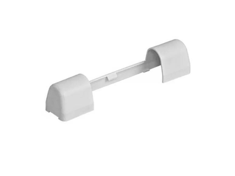 Накладка декоративная S белая RAL9016 A в Новосибирске Накладка декоративная S белая RAL9016 A в Новосибирске