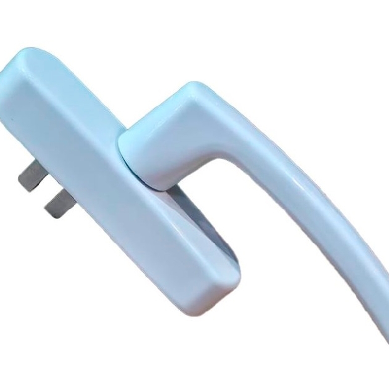 Ручка оконная U с переходником 98 белая RAL9016 STROXX в Санкт-Петербурге_Изображение_2