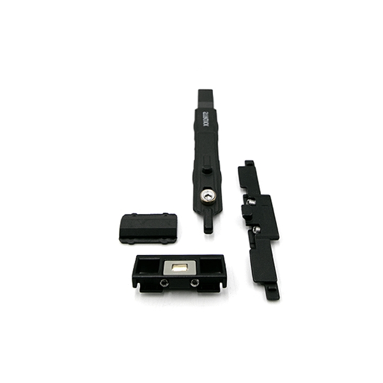 Комплект скрытой п/о фурнитуры для алюминия RVH ( 450-700 шир 500-1600 выс) 100 кг левый STROXX в Москве_Изображение_2