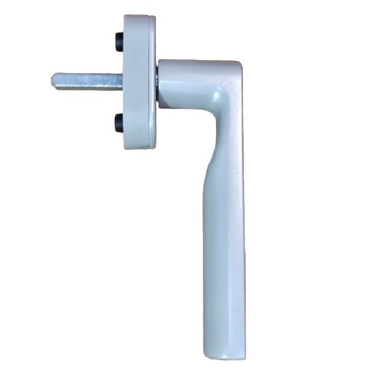 Ручка оконная LBS дизайн Secustik серебристо-серая RAL9006 STROXX в Санкт-Петербурге