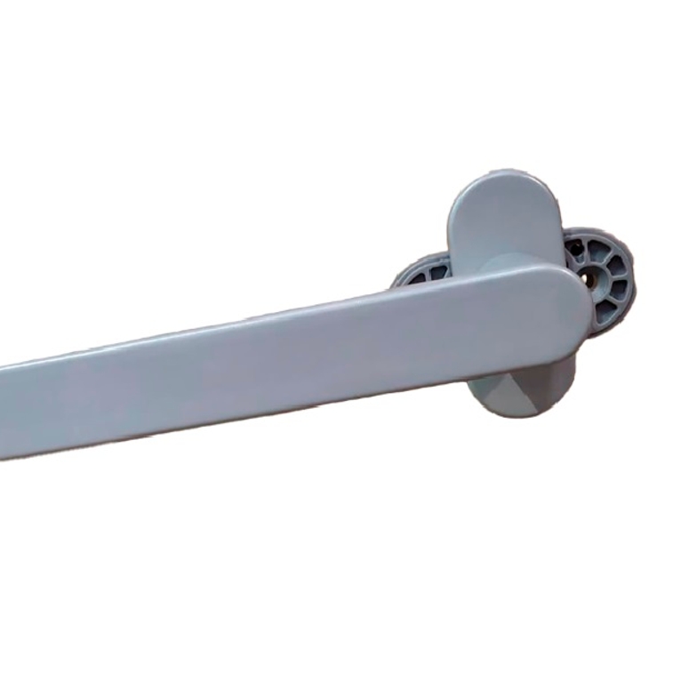 Ручка оконная LBS дизайн Secustik серая RAL9007 STROXX в Санкт-Петербурге_Изображение_2