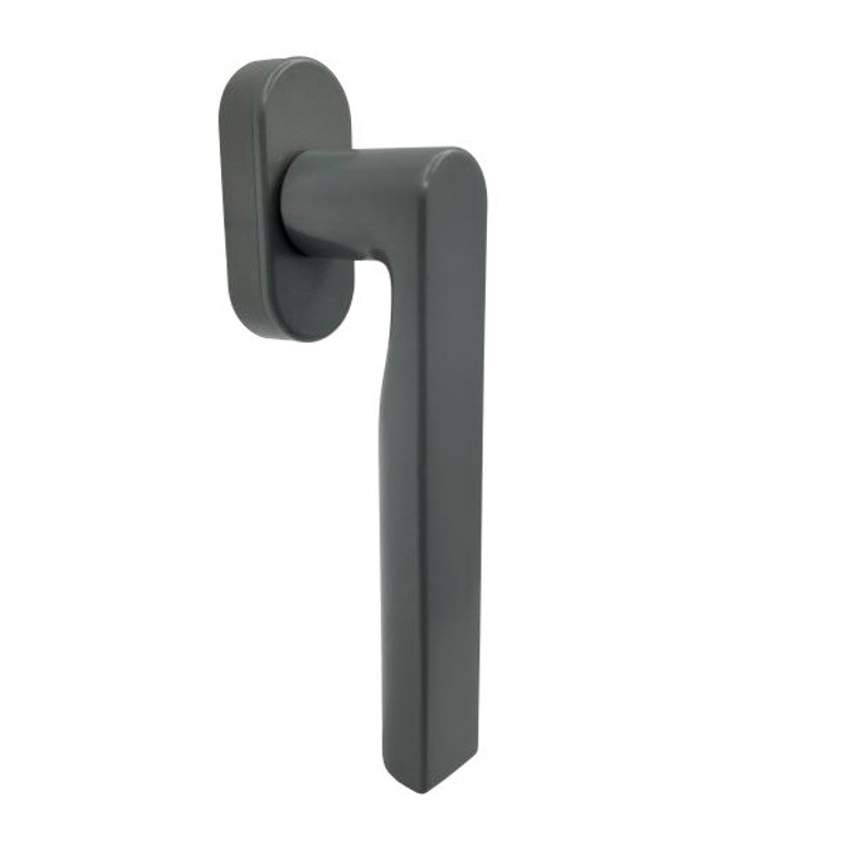 Ручка оконная LBS дизайн Secustik серая RAL9007 STROXX в Москве