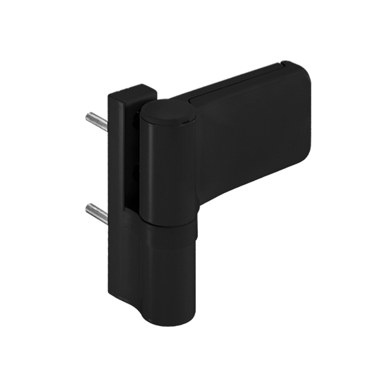 Петля дверная STV 140 кг 15-20 мм черная RAL9005 STROXX в Новосибирске