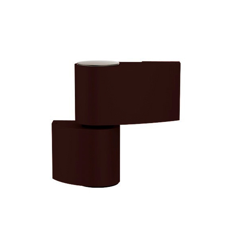 Петля дверная 2-х секционная Libra VX коричневая RAL8017 STROXX в Казани_Изображение_2