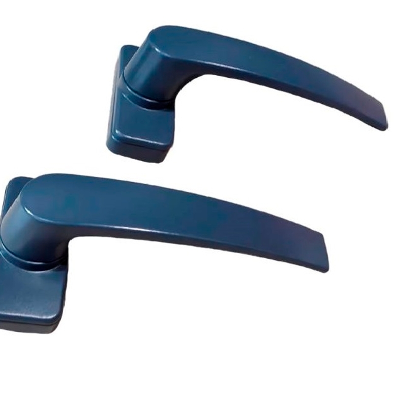 Ручка дверная двусторонняя с розетками под цилиндр MIA антрацит RAL7024 STROXX в Москве