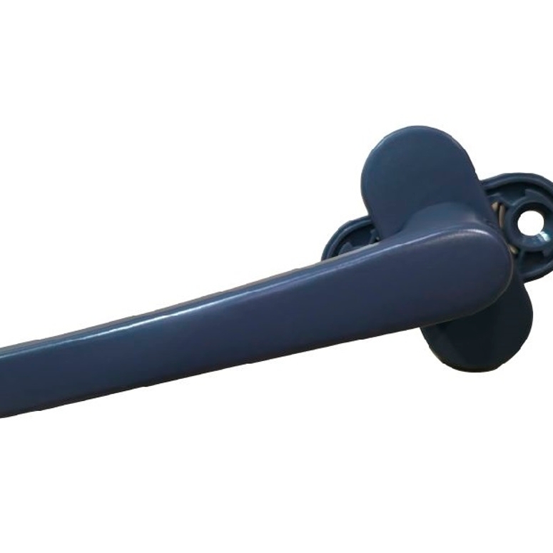 Ручка оконная R дизайн 37 мм антрацит RAL7024 STROXX в Новосибирске_Изображение_2