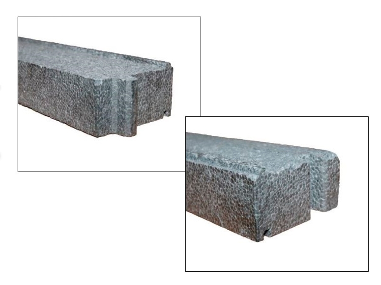 Профиль цокольный EPS 30x60x1200мм BLAUGELB в Самаре