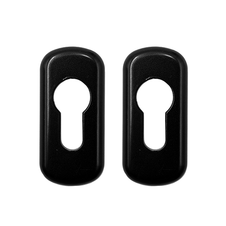 Накладка на цилиндр двусторонняя MIA черная RAL9005 STROXX в Уфе_Изображение_2