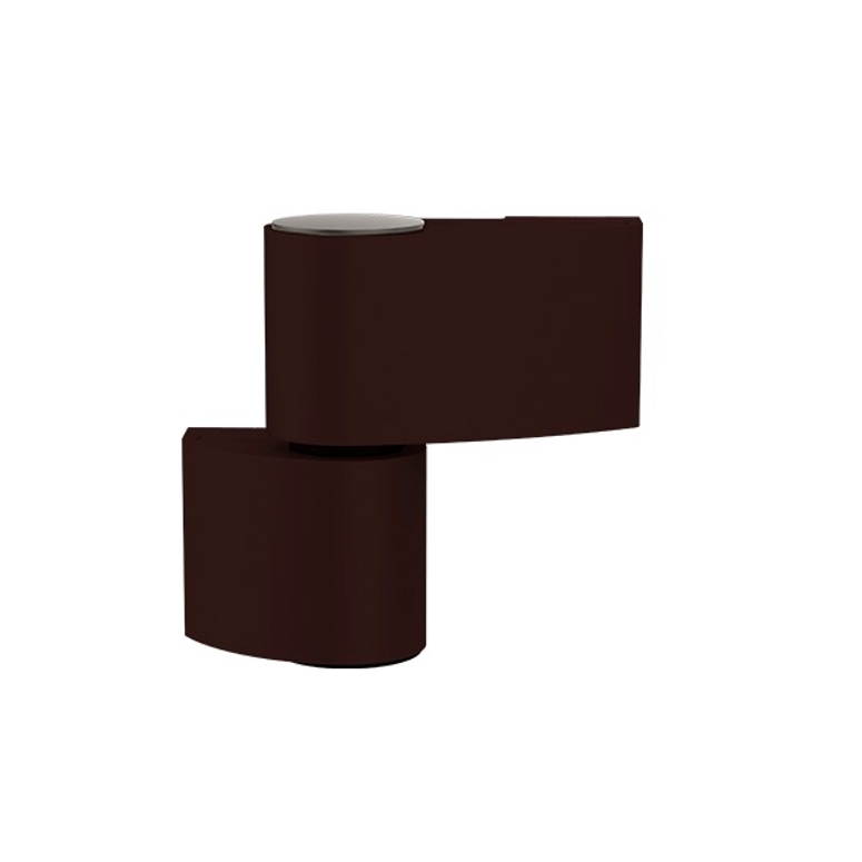 Петля дверная 2-х секционная Libra VX коричневая RAL8019 STROXX в Казани_Изображение_2