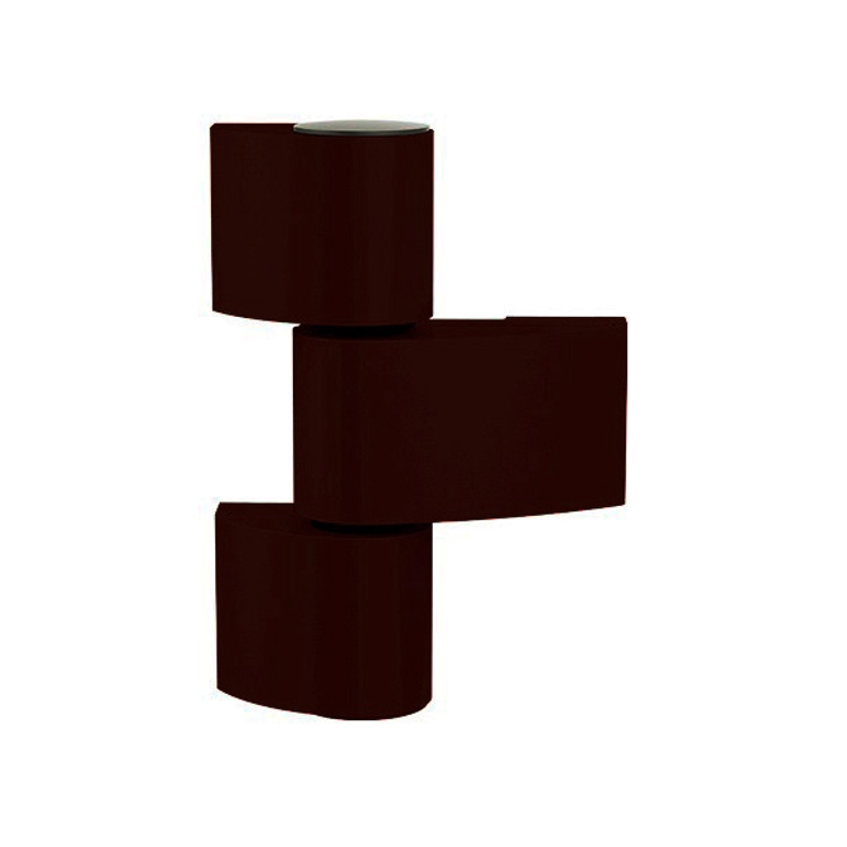 Петля дверная 3-х секционная Libra VX коричневая RAL8019 STROXX в Казани_Изображение_2